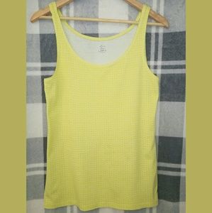 Loft Ann Taylor Size L Grenish tank top